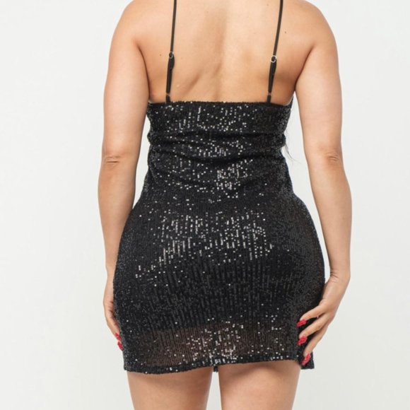 Spaghetti strap mini dress - Picture 8 of 9